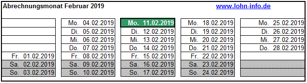 Berechnung des Teilmonatsentgelts für den Teillohnzahlungszeitraum