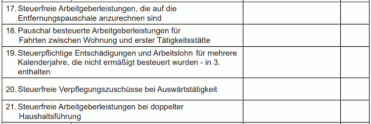 Steuererklärung verpflegungsmehraufwand nachweis